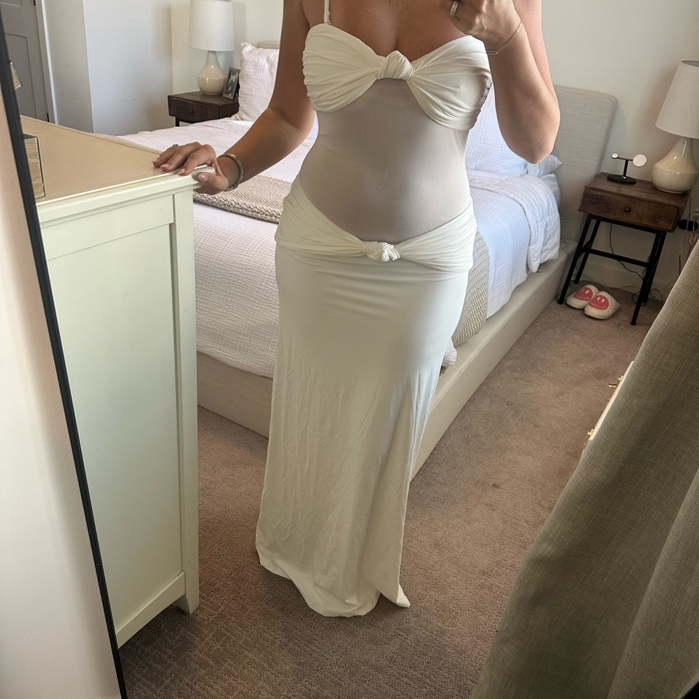 Brand New Sasha Dress – Pure White (Never Worn!)